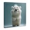 Stupell Industries Smiling Polar Bear Cub Canvas Wall Art Design by RB